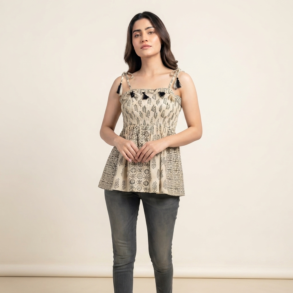 Spaghetti Short Kurta thumbnail 3