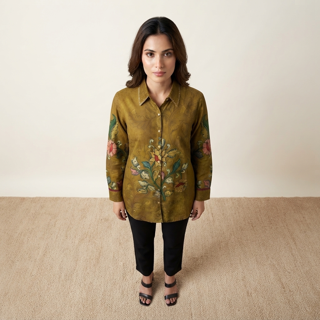 Kalamkari Shirt thumbnail 2