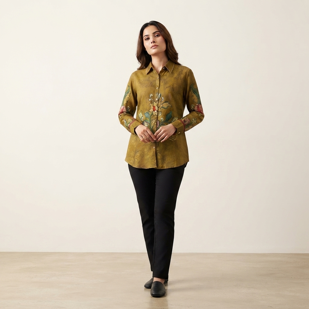 Kalamkari Shirt thumbnail 3