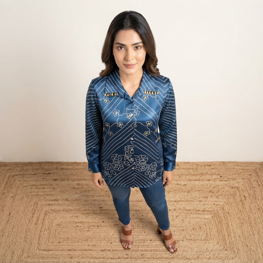 Bandhani Shirt thumbnail 2