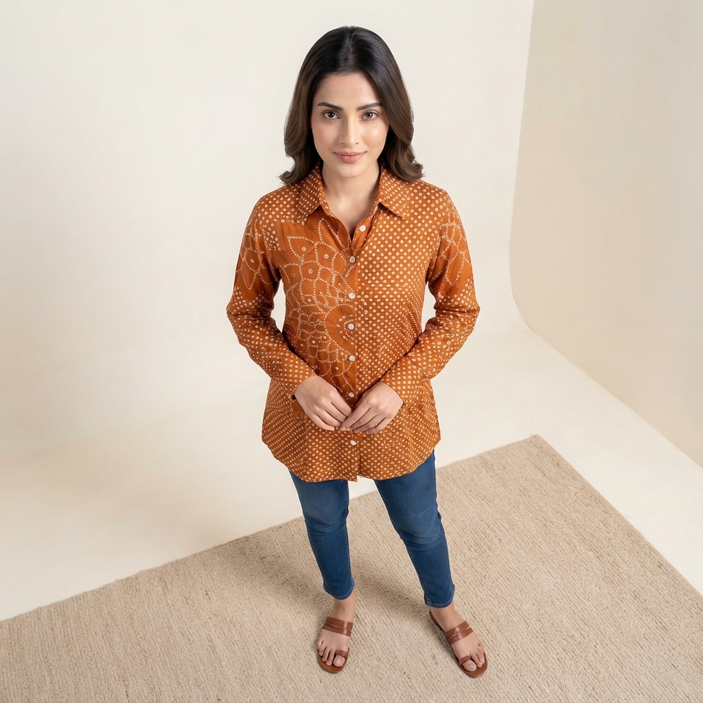 Bandhani Shirt thumbnail 2