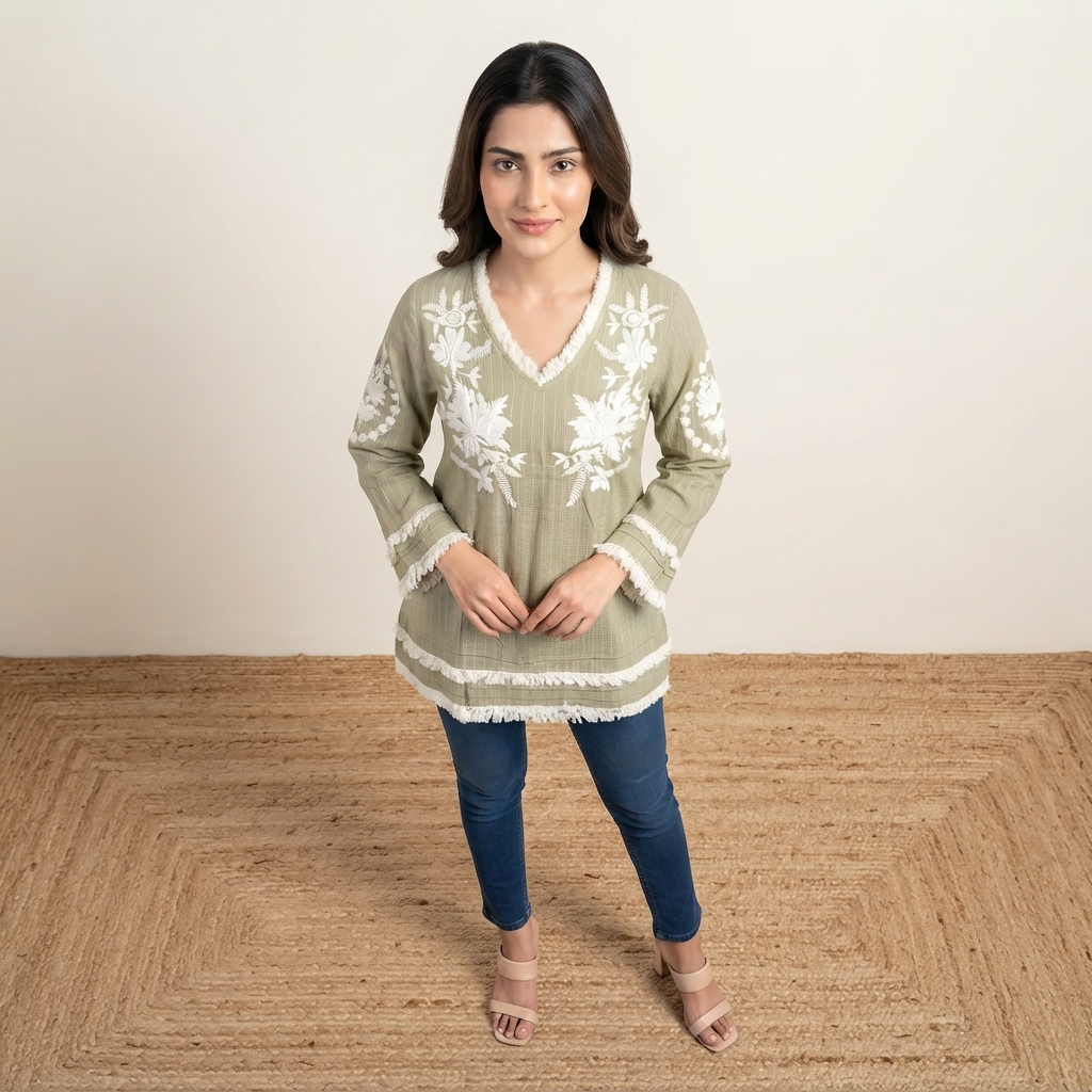 Embroidered Top thumbnail 2