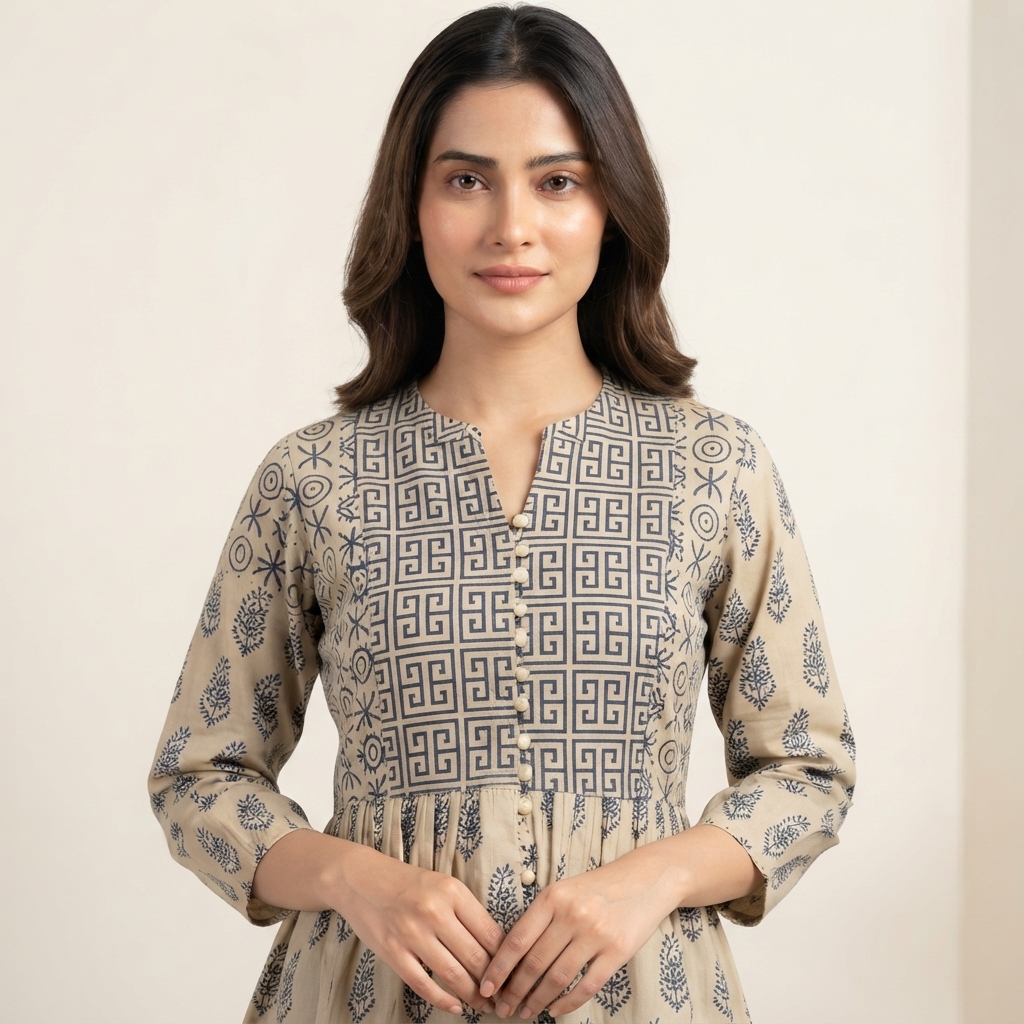 Peplum Short Kurta