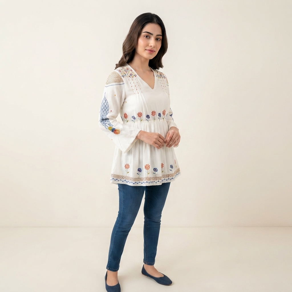 Embroidered Top thumbnail 4