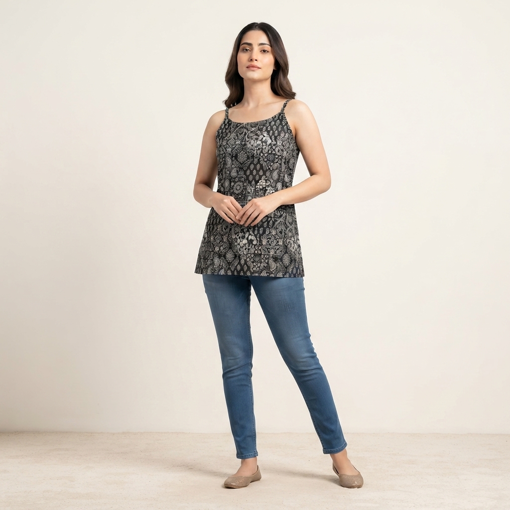 Spaghetti Short Kurta thumbnail 3