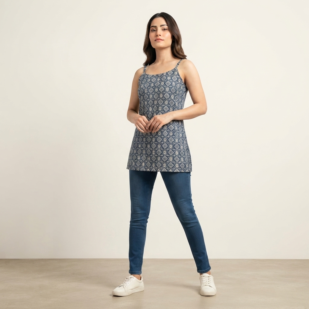 Spaghetti Short Kurta thumbnail 4