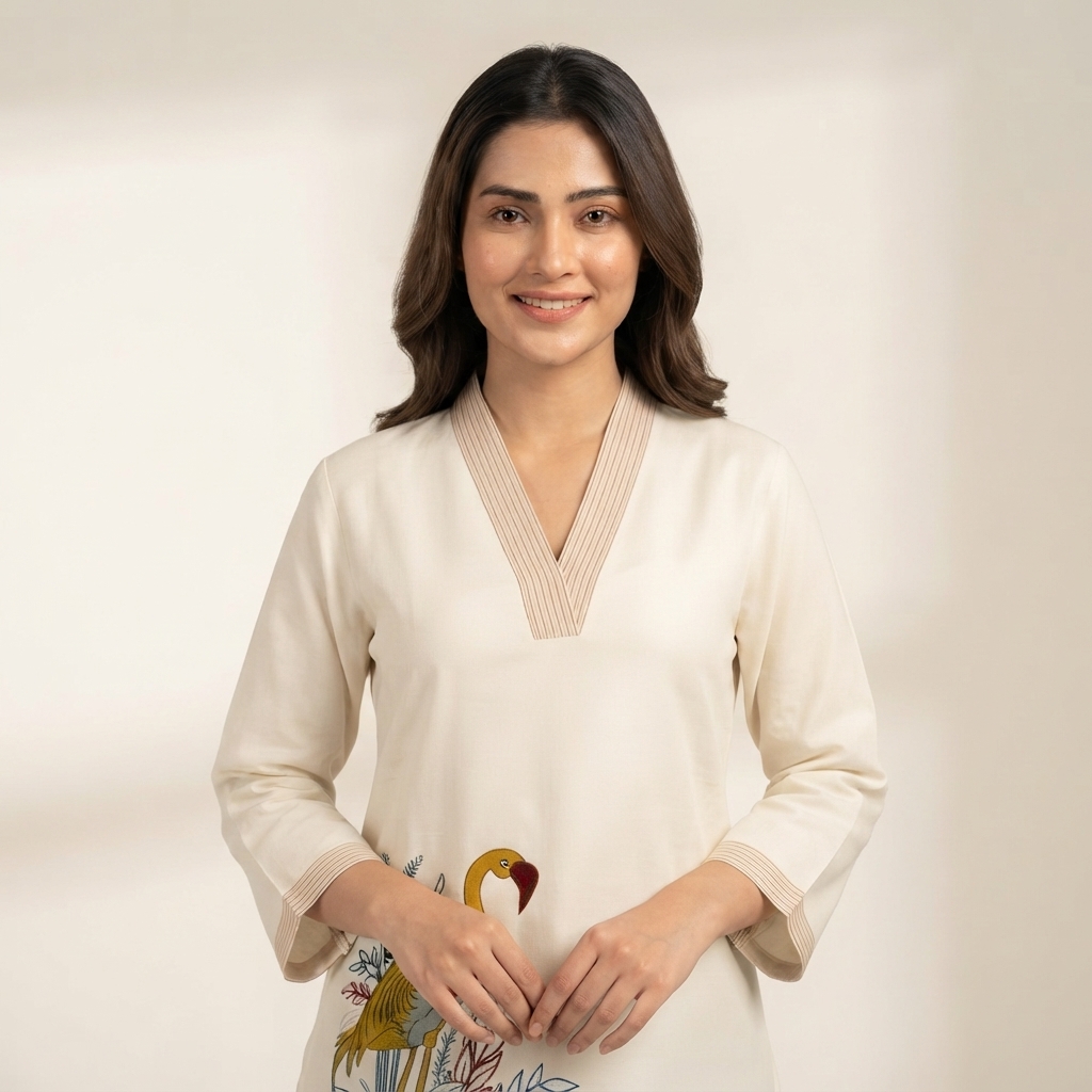 Embroidered Top