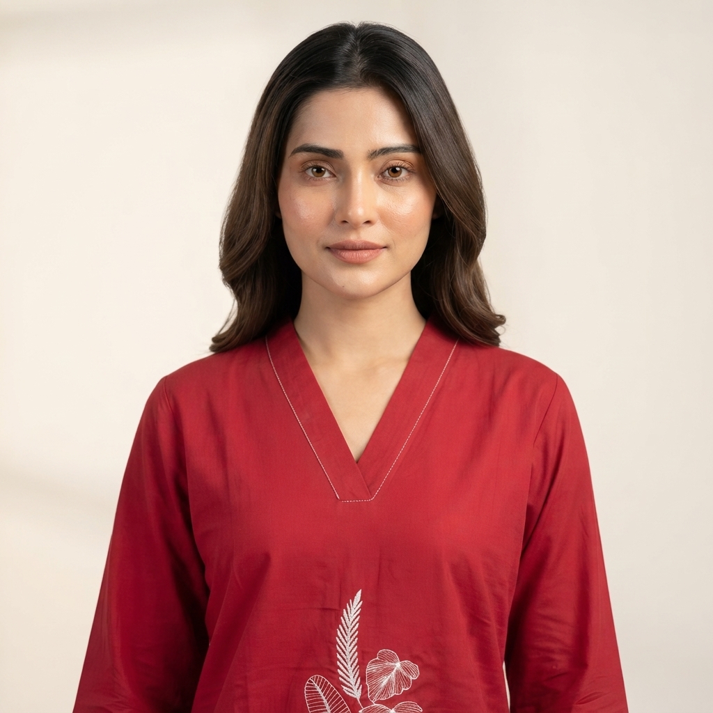 Embroidered Top